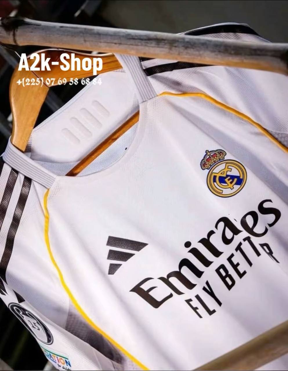 Maillot Real Madrid Saison 2025/2025